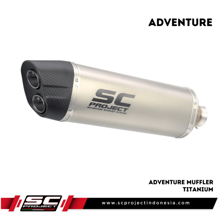 Adventure Muffler, Titanium