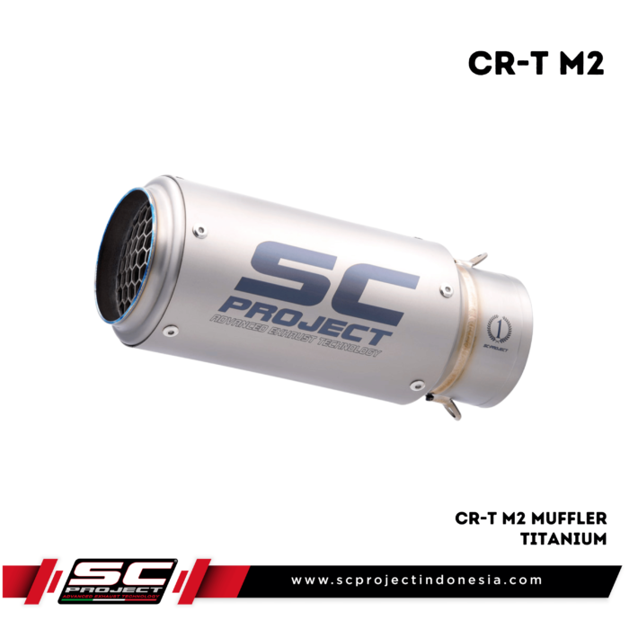 CR-T M2 Muffler, titanium