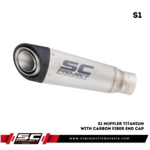S1 MUFFLER titanium